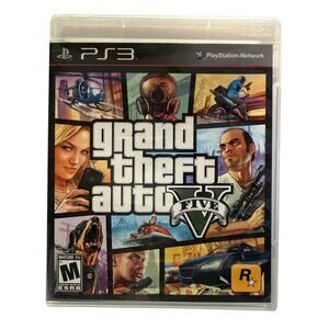 Grand Theft Auto V (GTA V) PS3 - Mint Condition 2013 Release